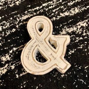 Decorative “&” Sign